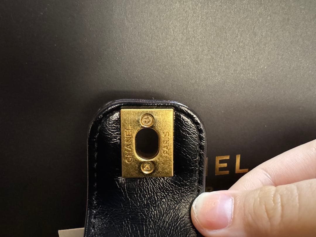 VIP限定 ノベルティ がま口ボストン型 ショルダーバッグ CHANEL