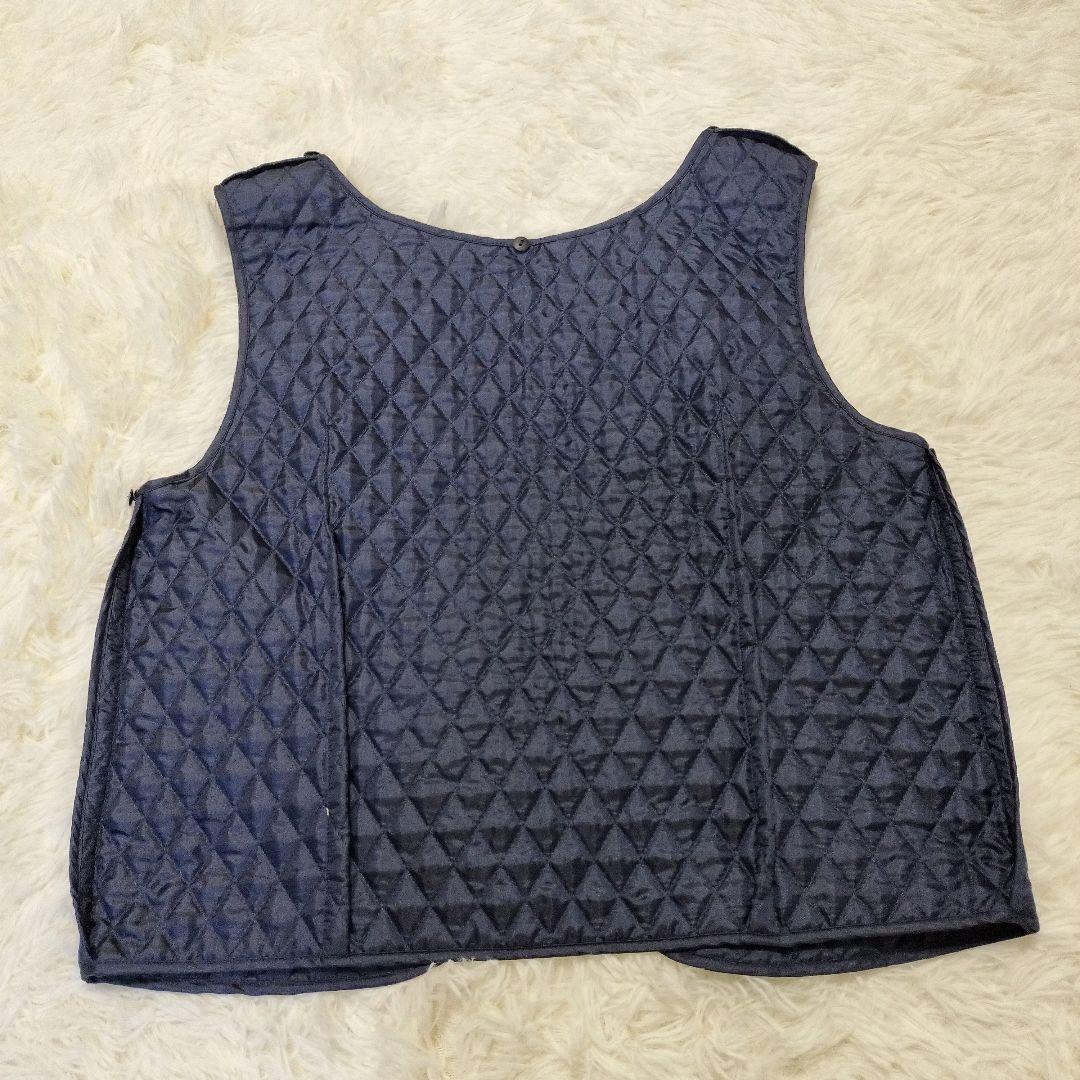 美品✨️ TOCCA ネイビー マウンテンパーカー フードキルティングライナー付