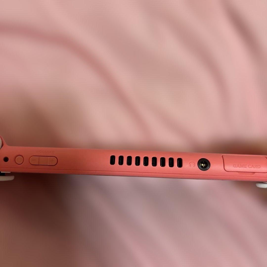 Nintendo Switch Lite ピンク 本体と充電器のみ動作確認済み