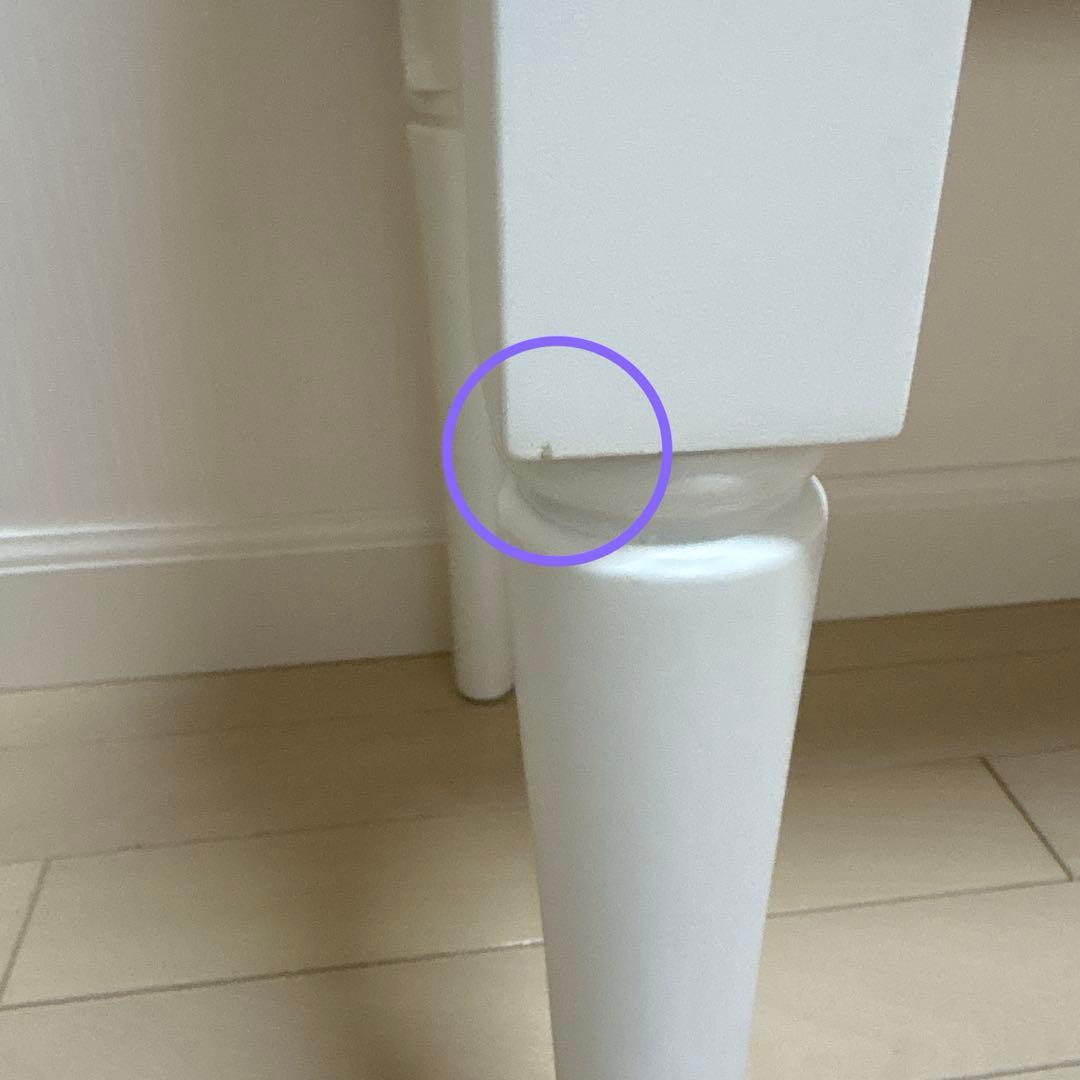 Francfranc ミーオ コンソール ホワイト（W850）