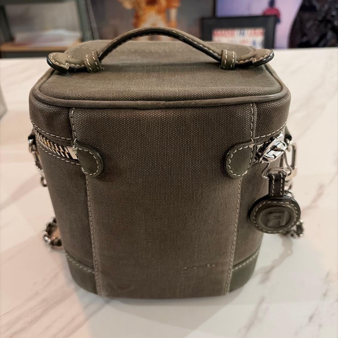 レディメイド キャンバス 2WAYバニティバッグ カーキ
