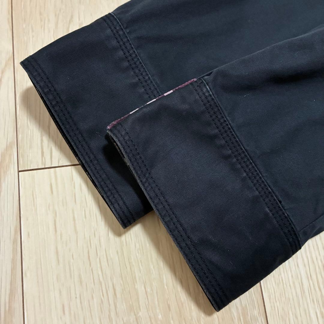 極美品✨バーバリーブラックレーベル ミリタリー コットン ジャケット L 黒