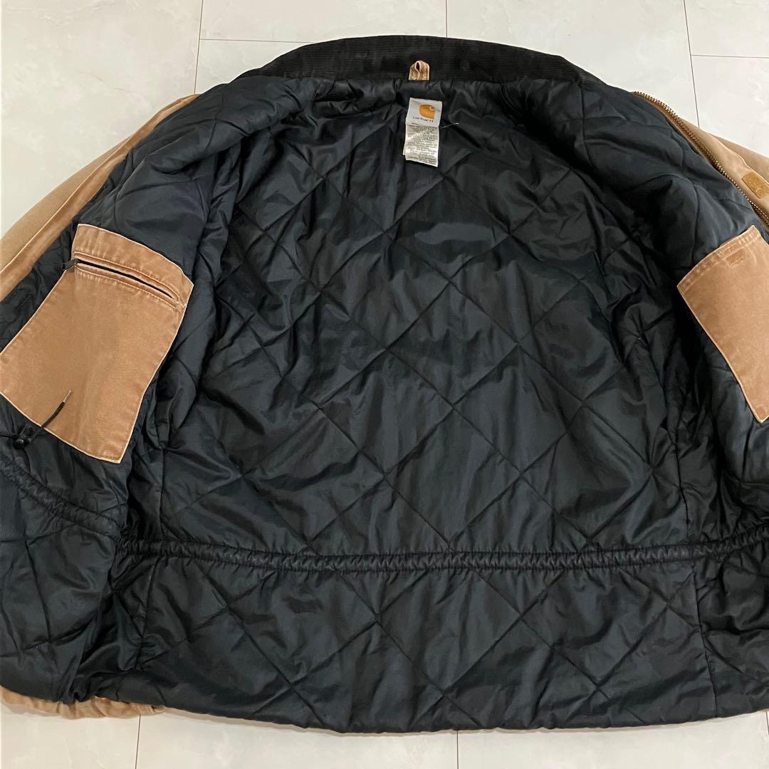 希少 00s カーハート USA製 ダック トラディショナルコート Cロゴ