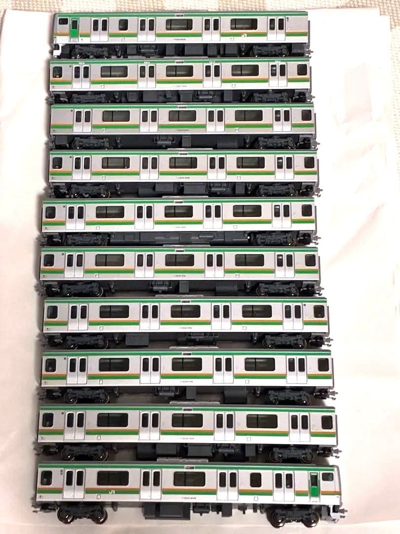 E231系　10両　kato ライト点灯動力動作確認済