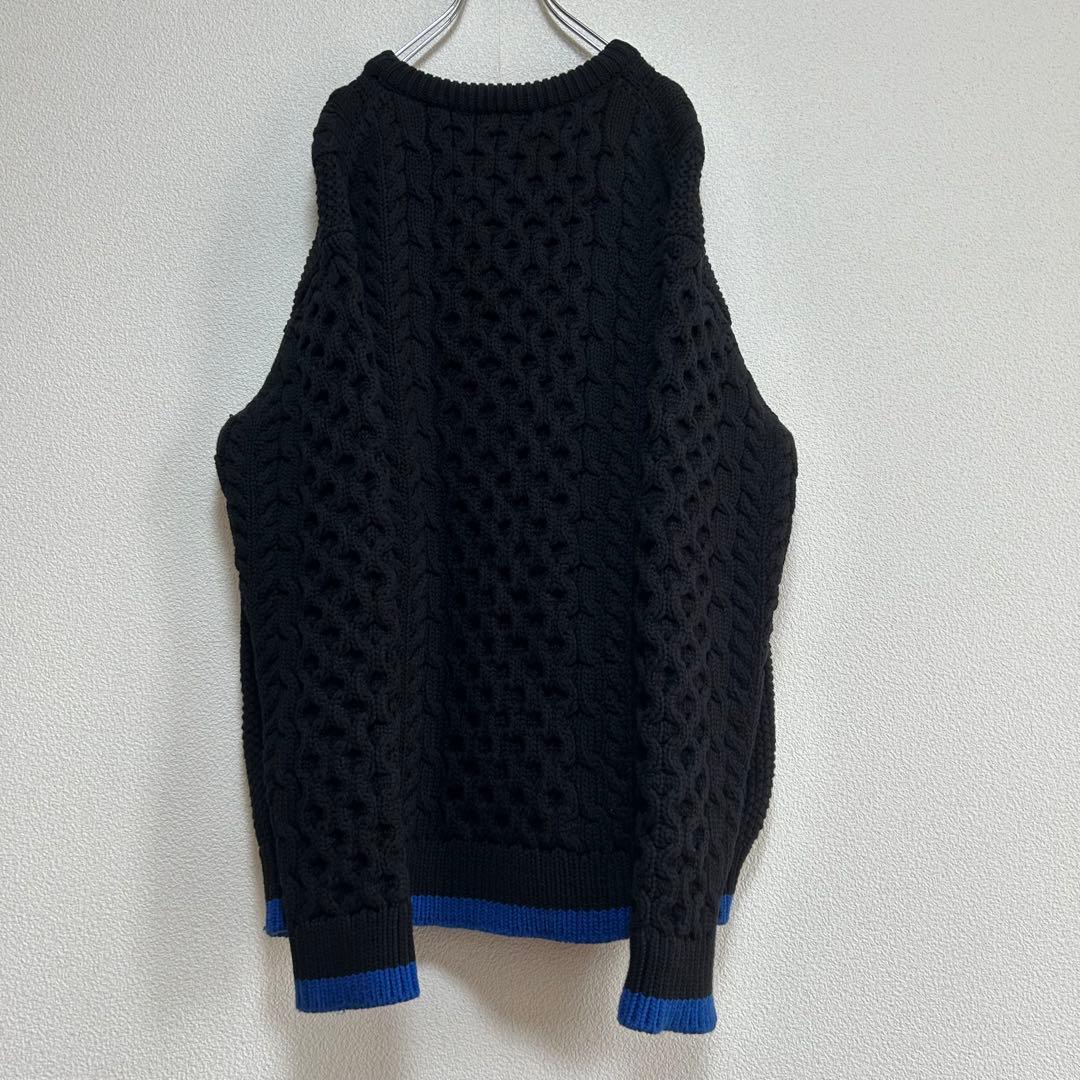 uniform experiment ユニフォームエクスペリメント ニット 黒