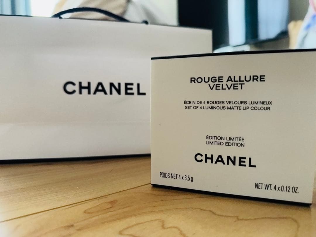 CHANEL ROUGE ALLURE VELVET 4本セット 限定版