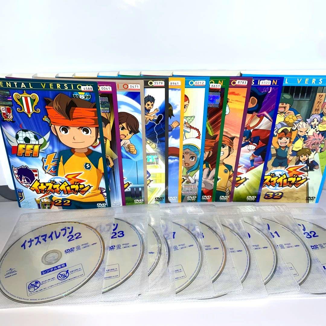 イナズマイレブン（テレビアニメ）＋劇場版作品　DVD 92枚　全巻セット