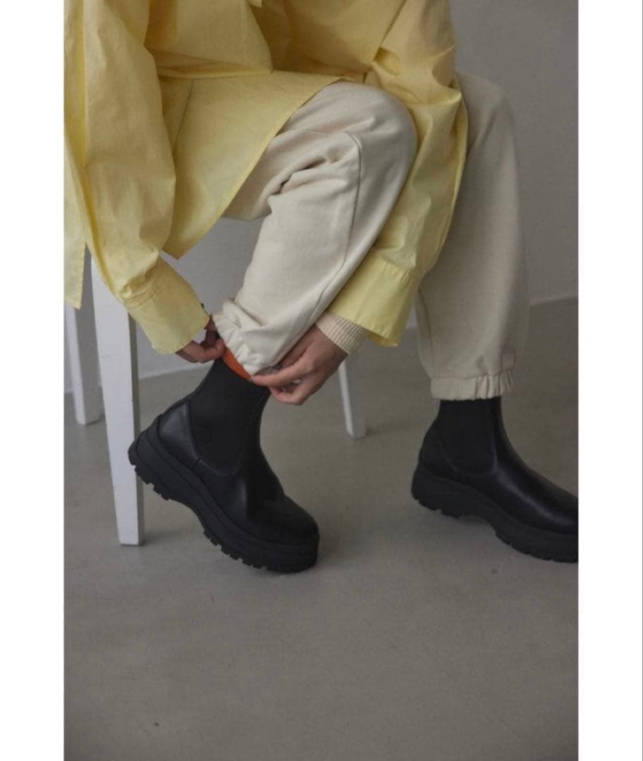 【専用箱付】BLACK BY MOUSSY side gore boots