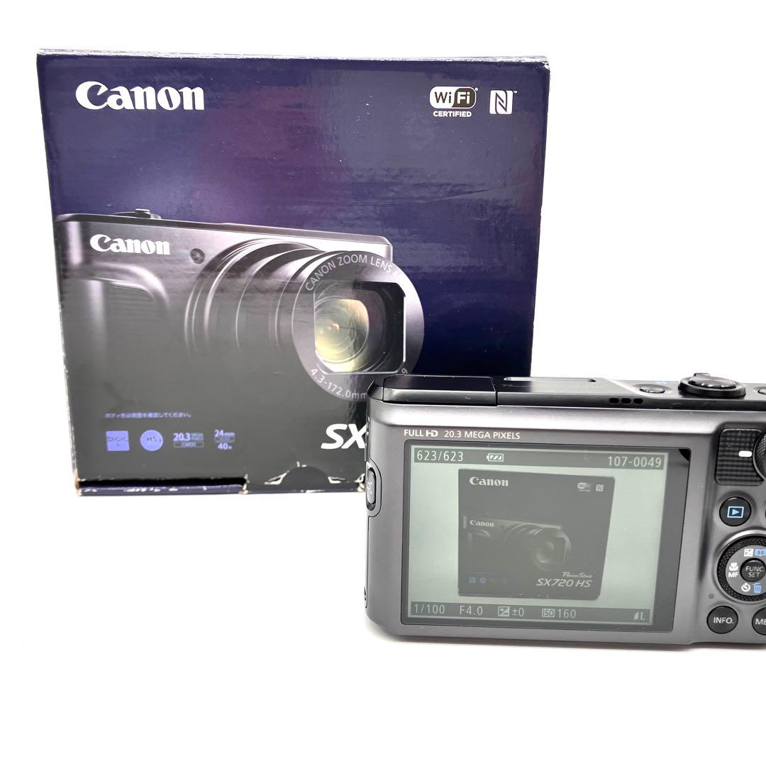 美品♪ Canon PowerShot SX720 HS ブラック