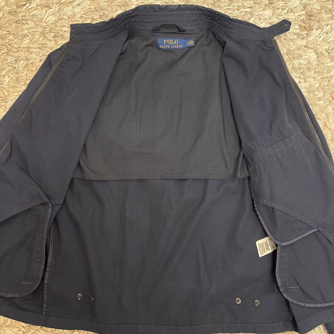 現行タグ ポロ ラルフローレン スイングトップ ネイビー Ｍ相当