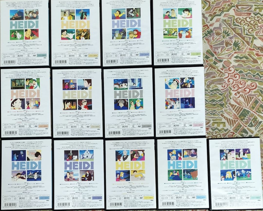 【セル品】アルプスの少女ハイジ　DVD全巻セット