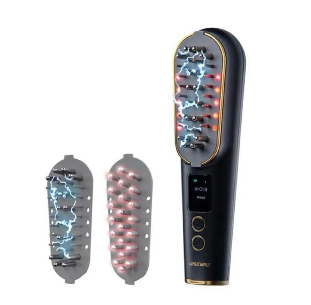 スカルプブラシ　EMS ラジオ波　頭皮・お顔のリフトケア