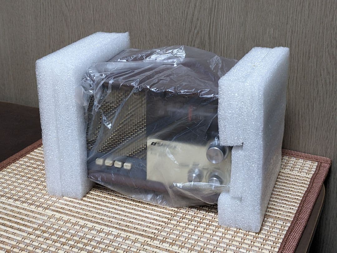 SANSUI MSR-1 (WD) ラジオスピーカー（ACアダプター付き）