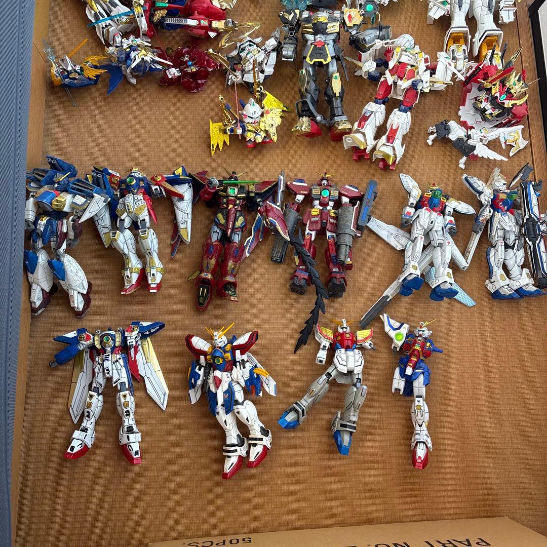 M*T様 ガンプラ　ジャンク品大量まとめ売り　SDガンダム　BB戦士　1/100