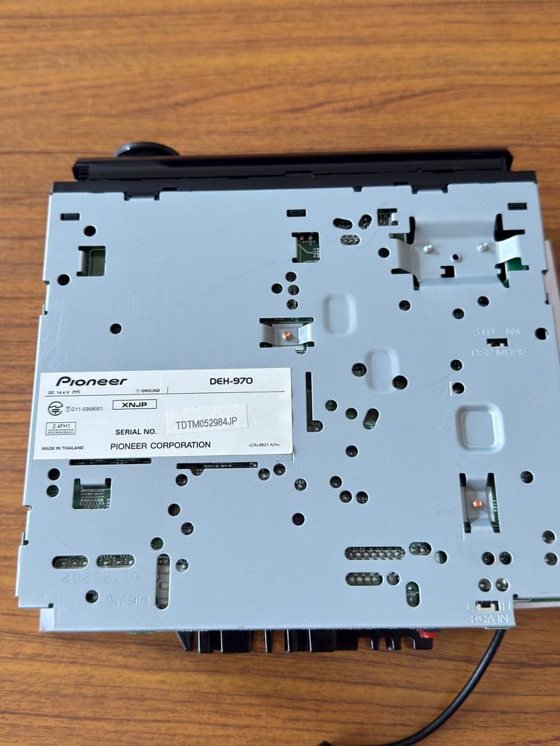 美品 Pioneer DEH-970 カーオーディオヘッドユニット