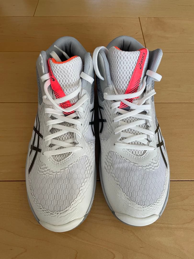 ASICS バレーボールシューズ V-SWIFT FFホワイト/グレー/