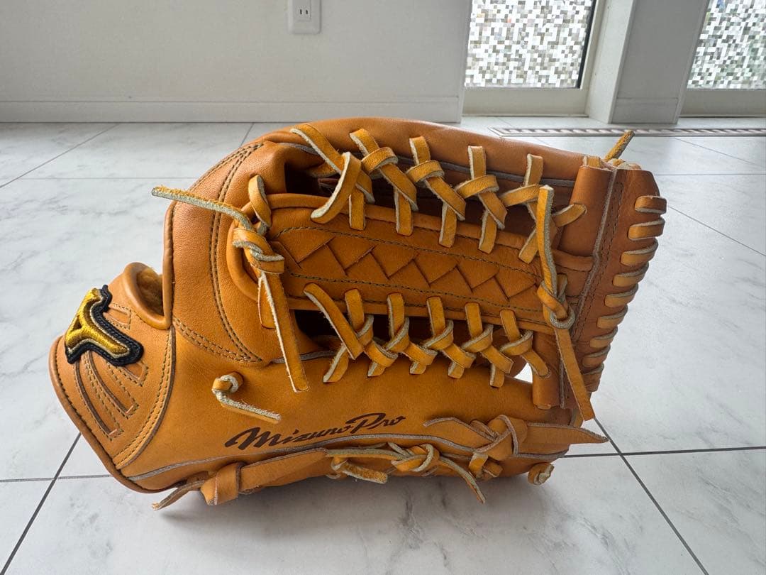 Mizuno Pro 野球グローブ ブラウン