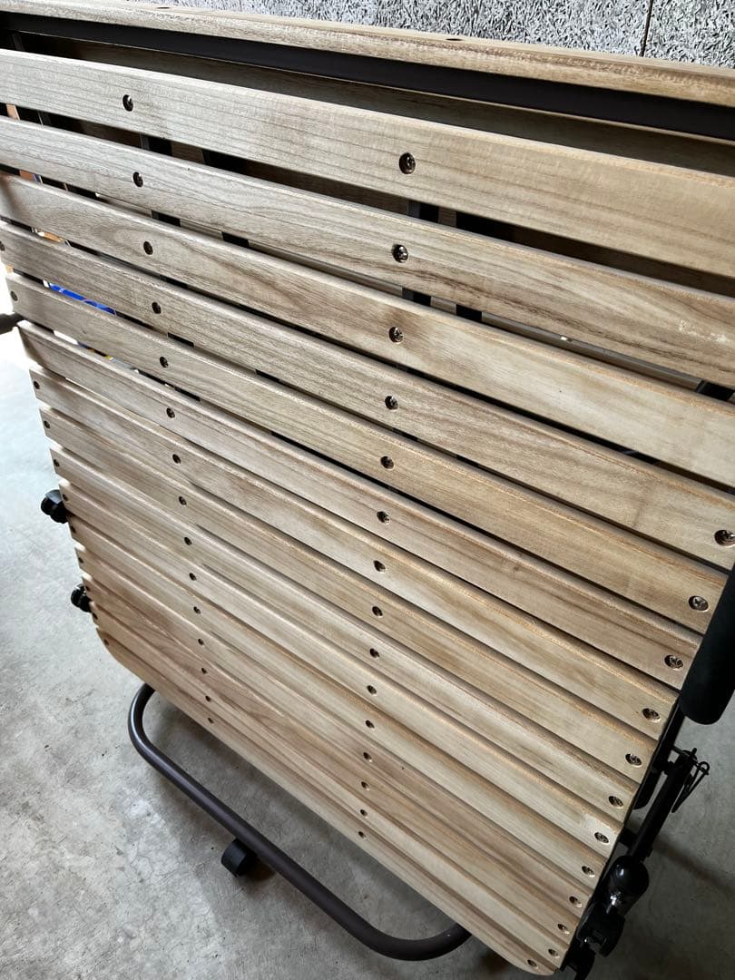 ニトリ 折りたたみすのこベッド ★長女と姪も使用中 3台目 オススメ!!