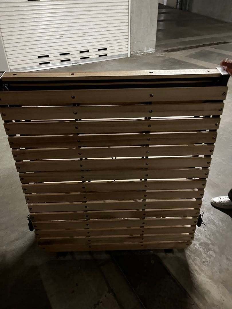 ニトリ 折りたたみすのこベッド ★長女と姪も使用中 3台目 オススメ!!