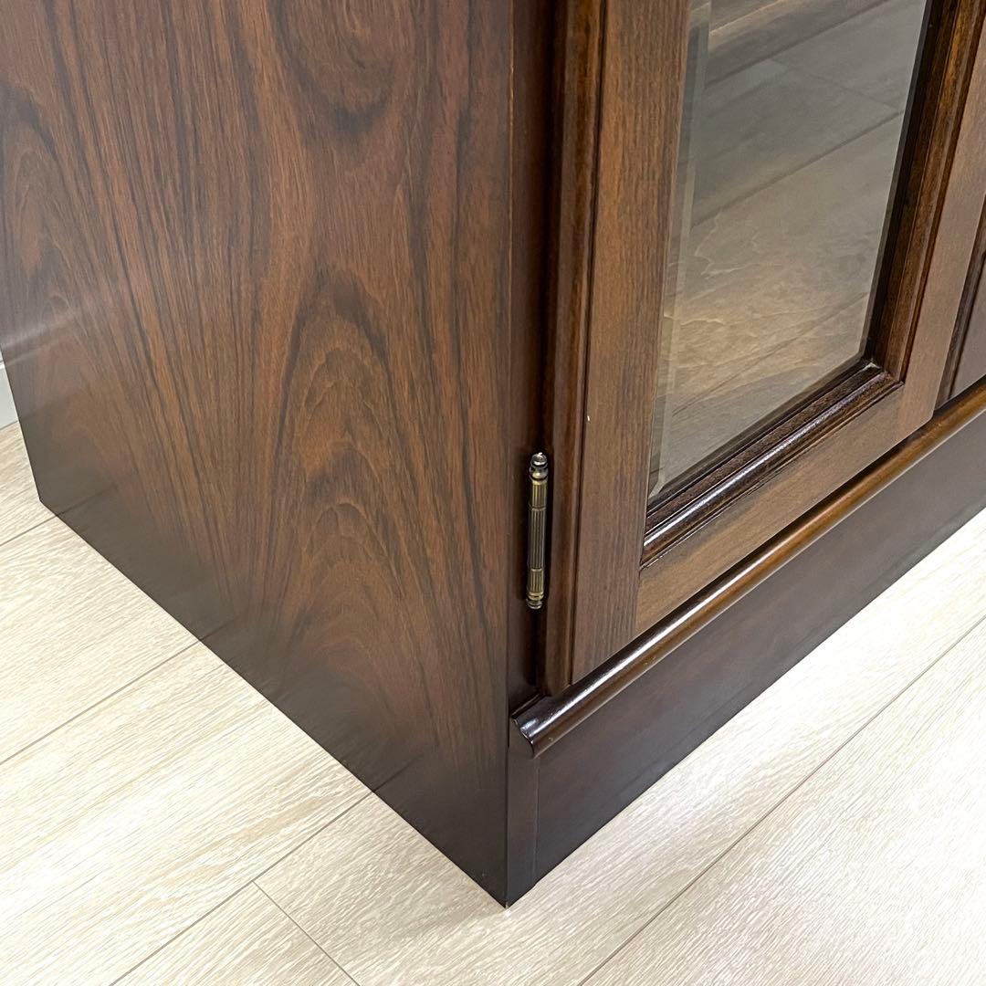 (そ64)カリモク karimoku コロニアル ガラスキャビネット