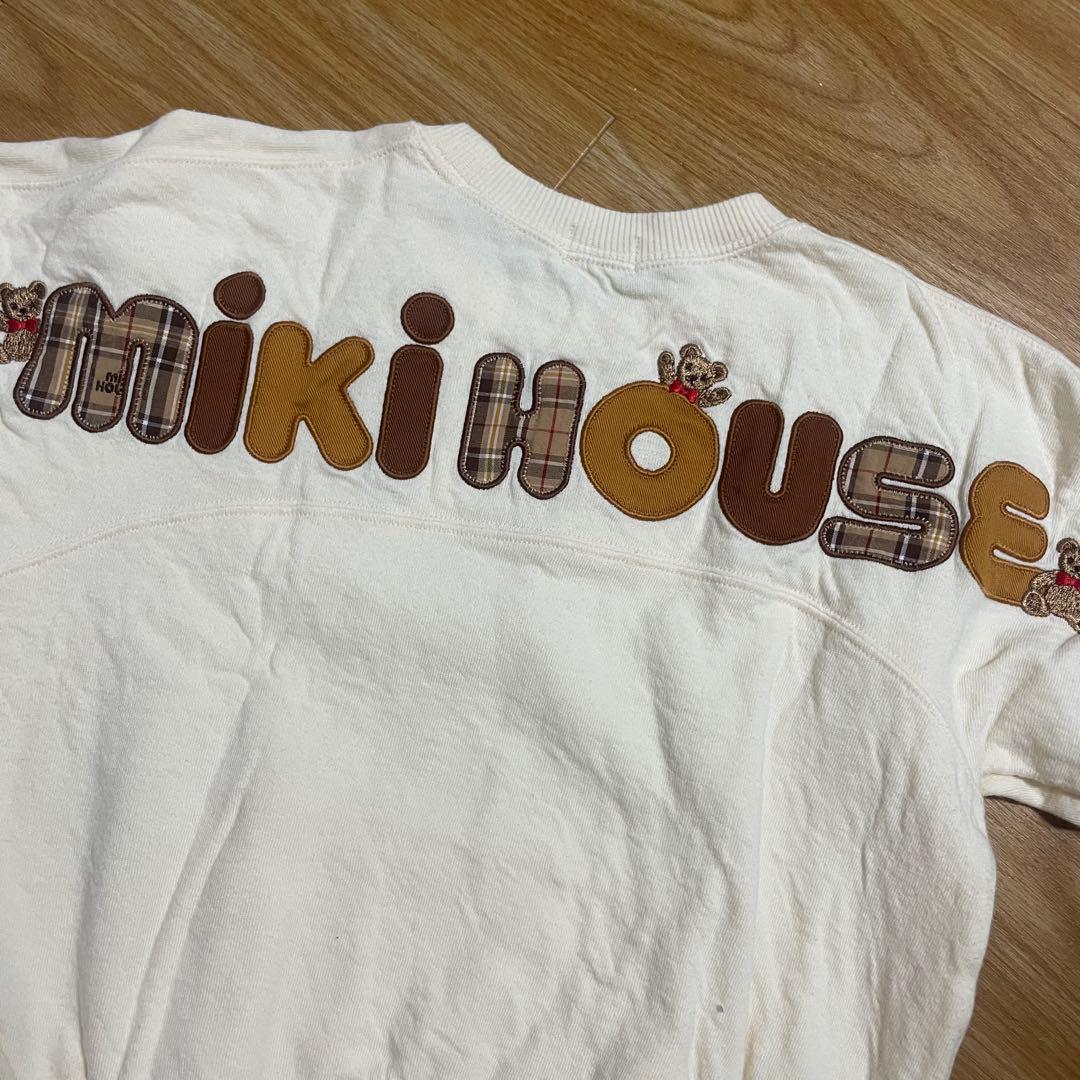 ミキハウスベア トレーナー