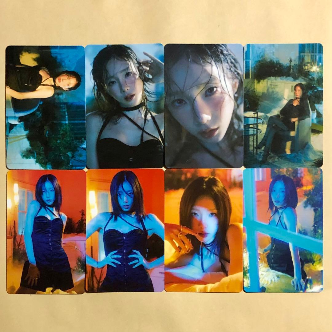 少女時代 テヨン TAEYEON ODD 日本 グッズ MD トレカ 8枚セット