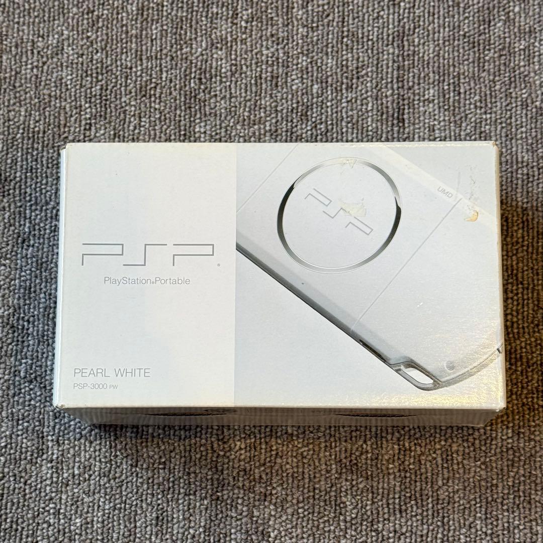 PSP-3000 パールホワイト 箱付き