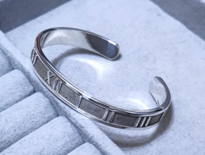 ティファニー　アトラス　シルバー925　バングル　箱保存袋付　40458