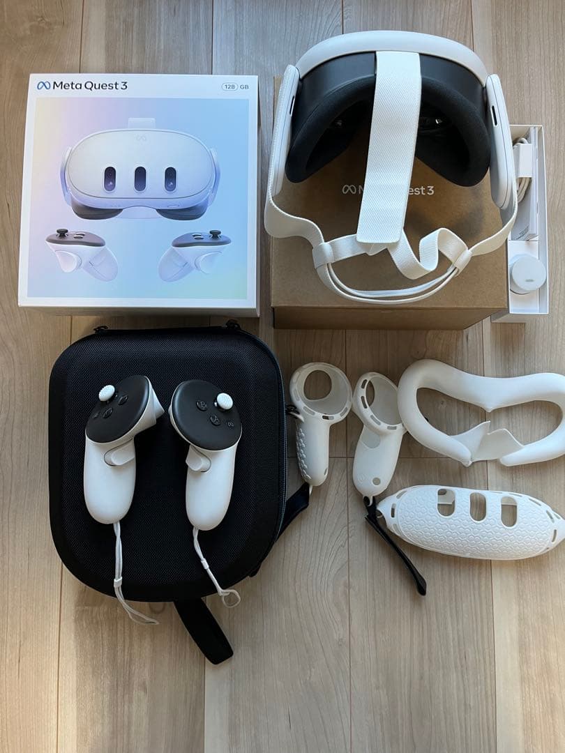 【美品】 Quest3 128GB ＋収納ケース＆シリコンカバー付き