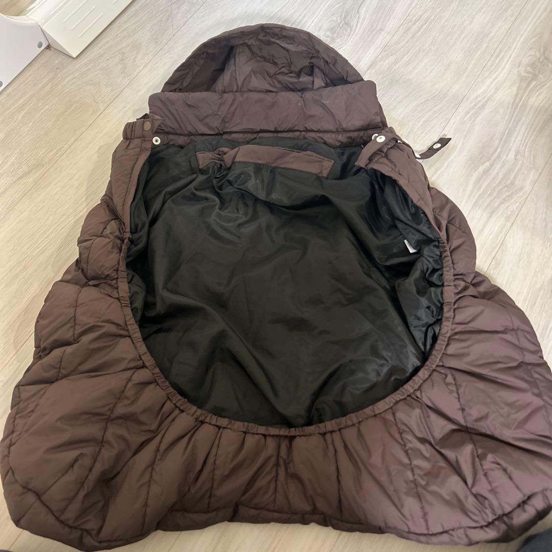 THE NORTH FACE シェルブランケット 抱っこ紐ケープ ブラウン