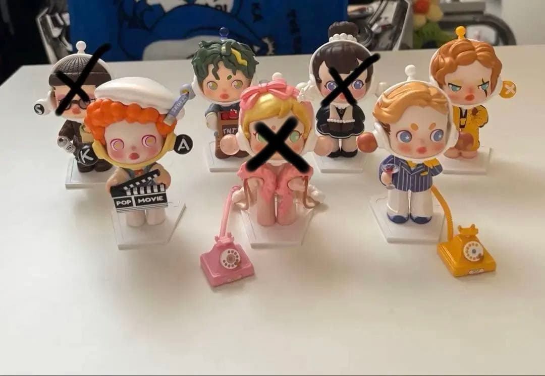 POP MART SKULLPANDA Action！ Cut！セット　バラ売り