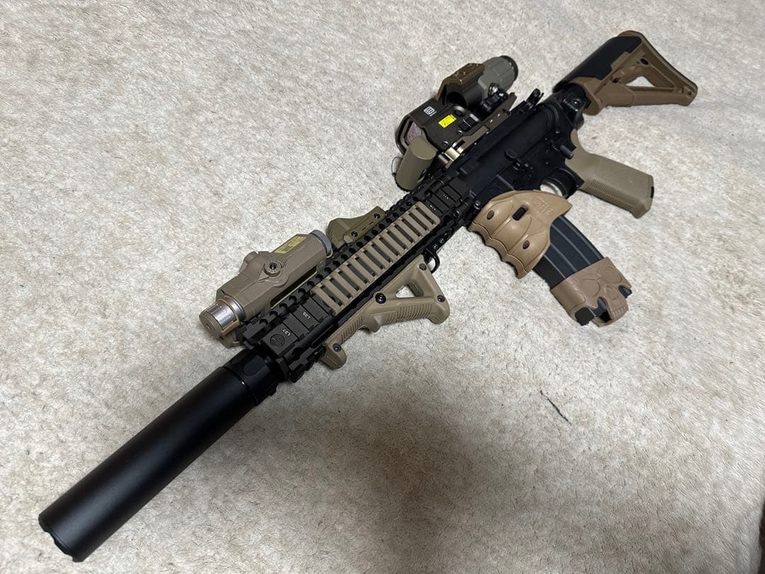 東京マルイ mk18 mod.1 ガスブローバック カスタム付 属品多数