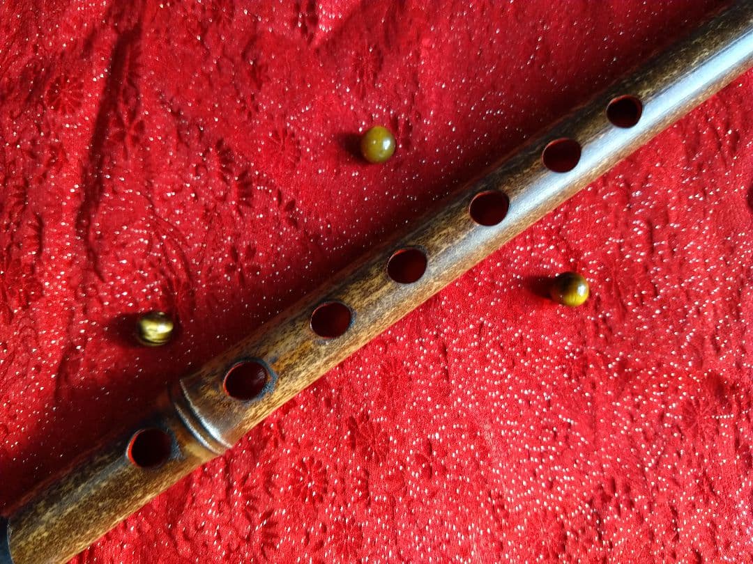 4 極め鳴り　龍首笛　古典調七穴六本調子　根岸篠笛工房