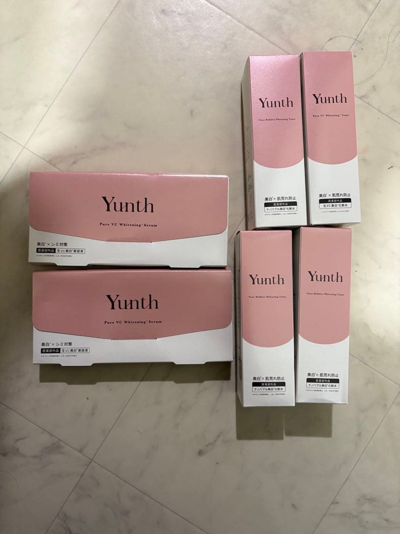 Yunth 生VC美容液、化粧水、セット売り　破格