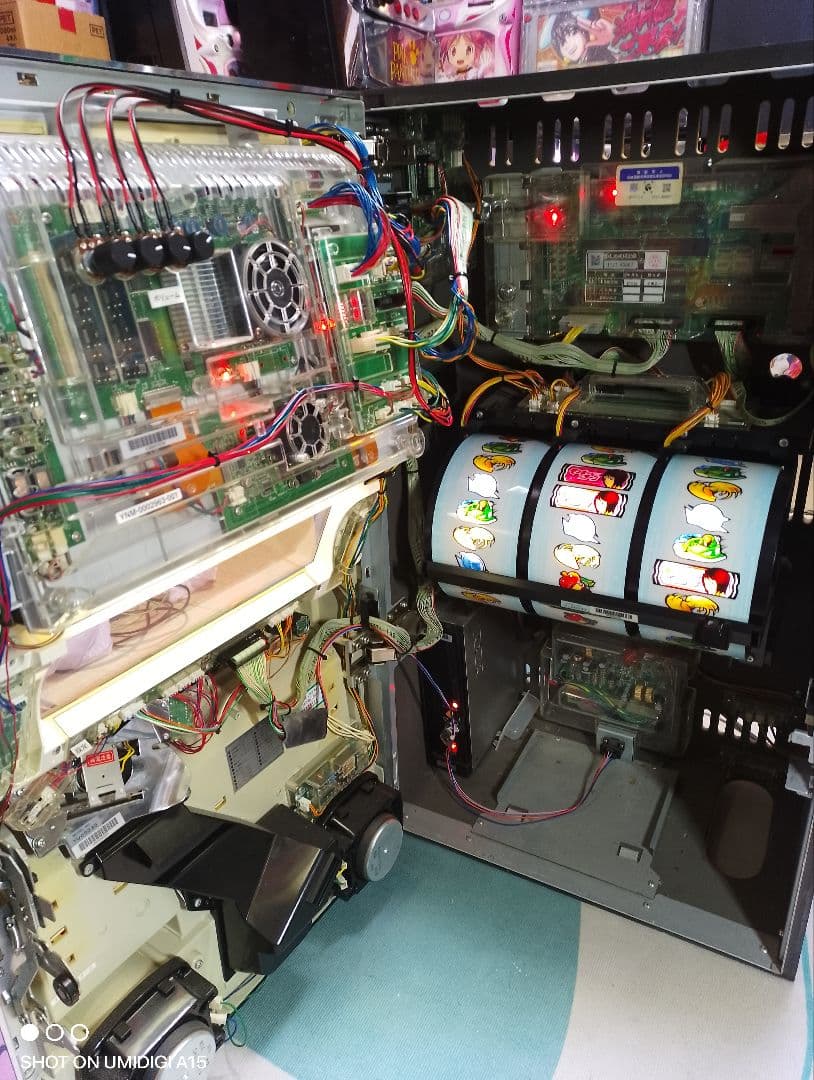 モンキーターン　初代　青島パネル　不要機付き　パチスロ　実機