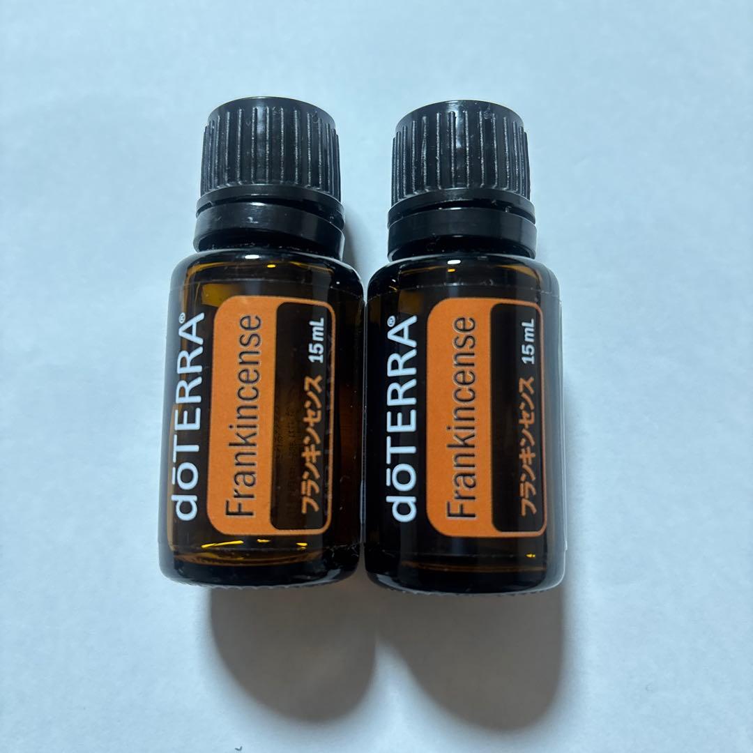 【使用品】doTERRA フランキンセンス 15mL 2本セット