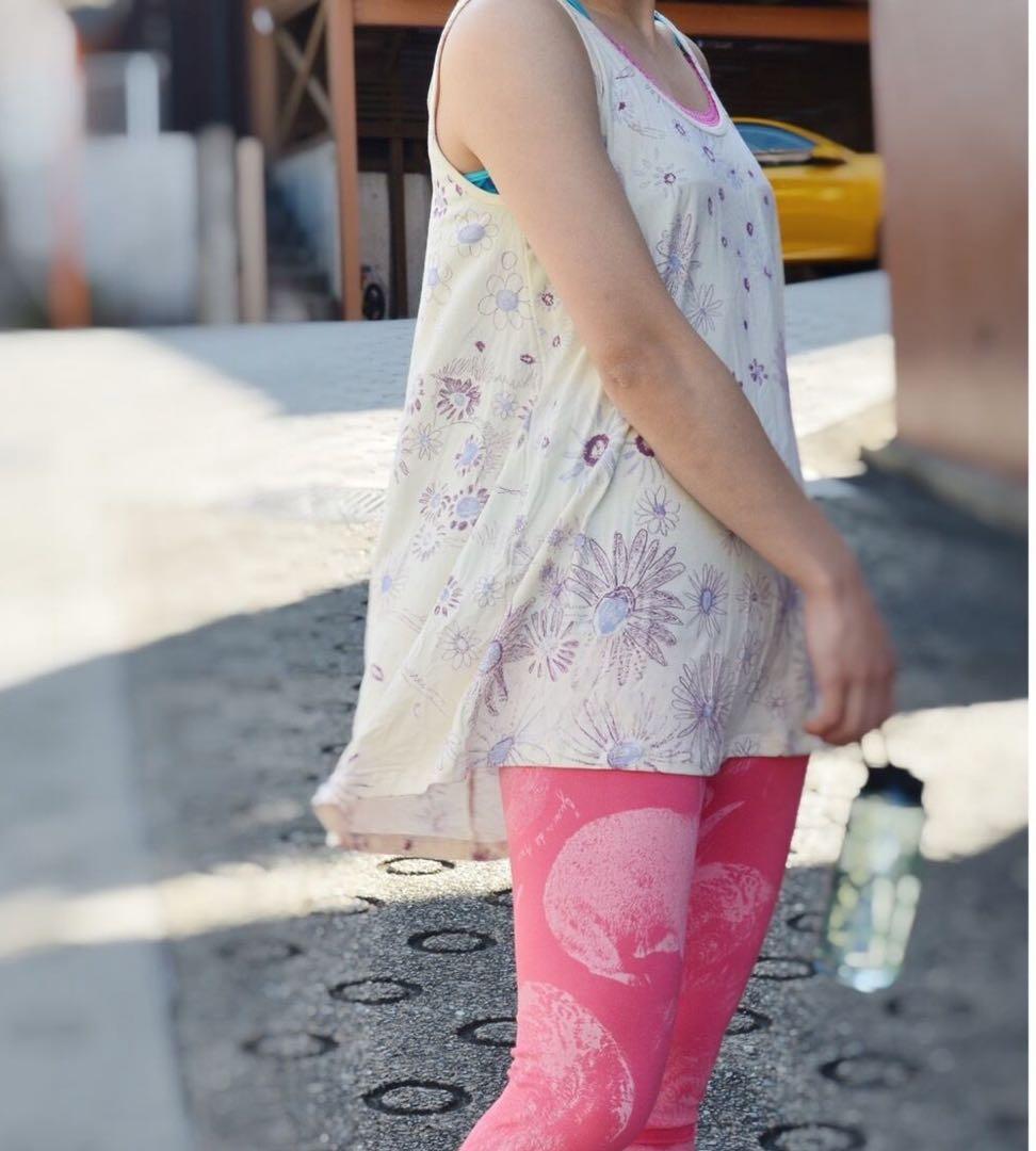 【Juana de Arco(ホォアナデアルコ)】ハス柄レギンスS