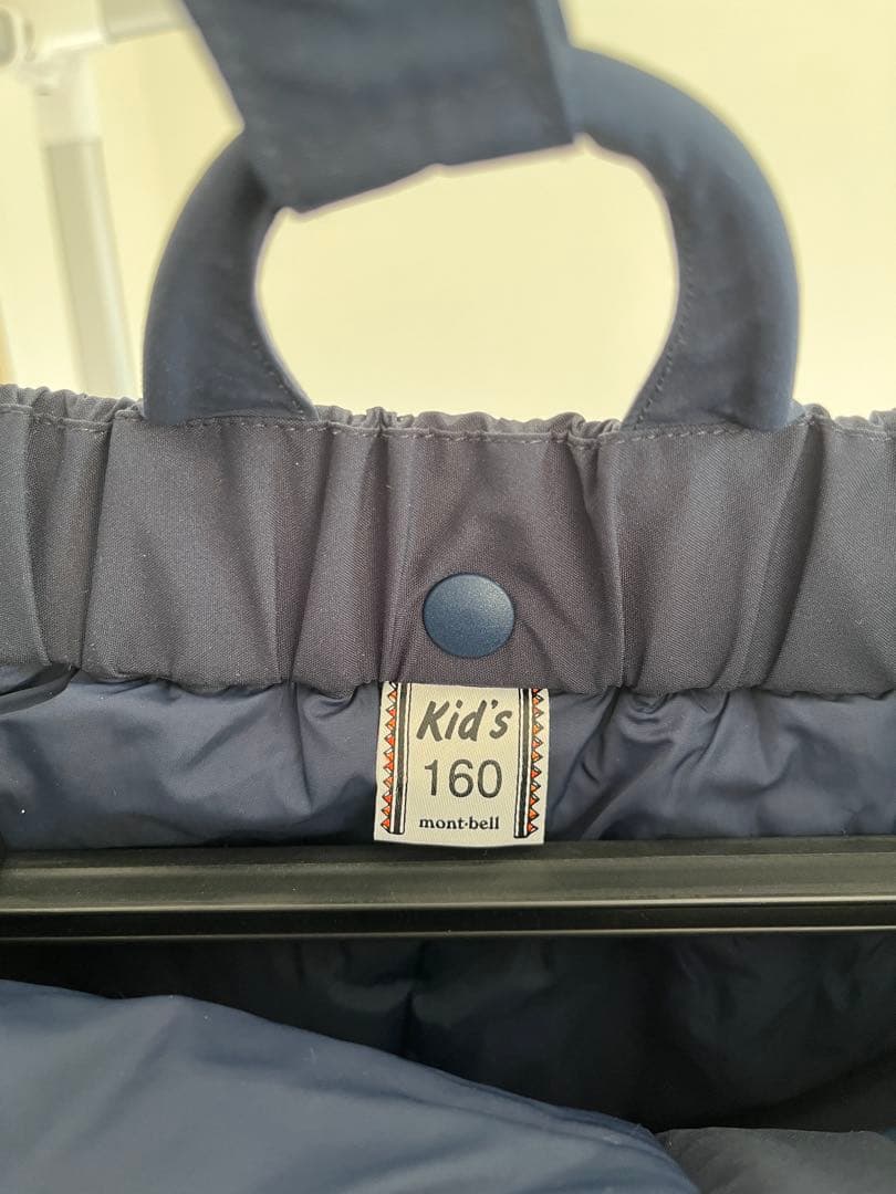 mont-bell 子ども用 スキーウェア 青紺　160セン