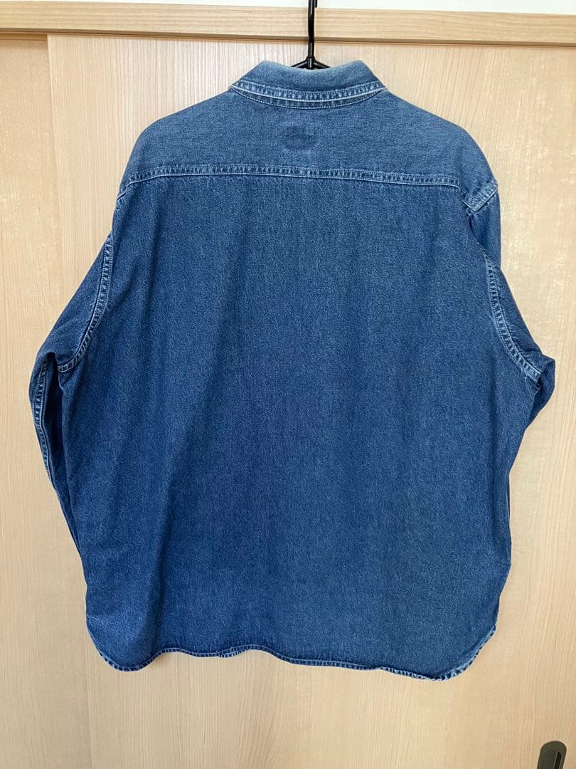 post o'alls デニムボタンシャツ