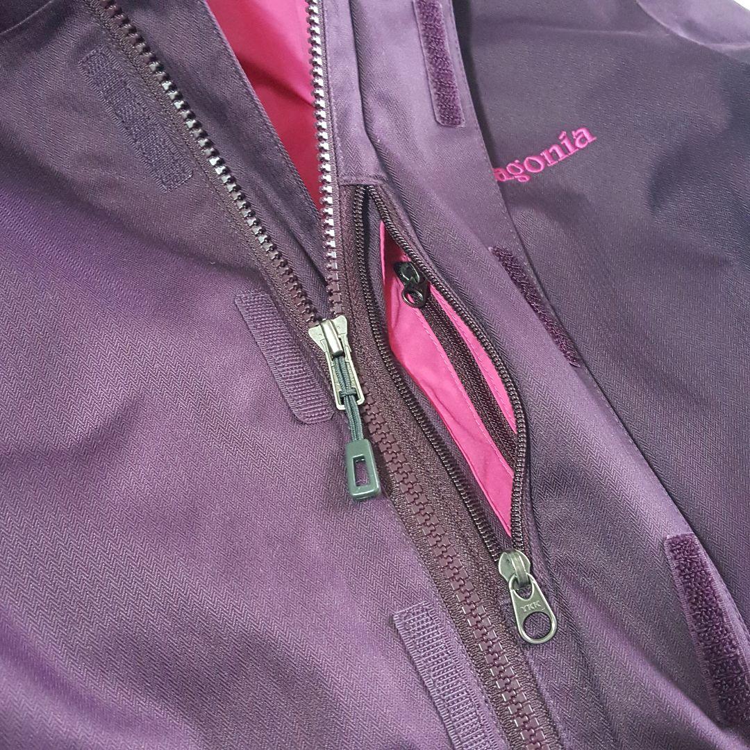 極美品 パタゴニア レディース スノージャケット キルティングジャケット付き