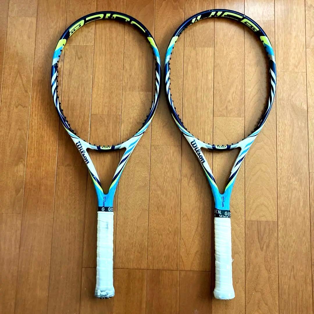 ウィルソン ラケット Wilson JUICE100 G2 2本セット