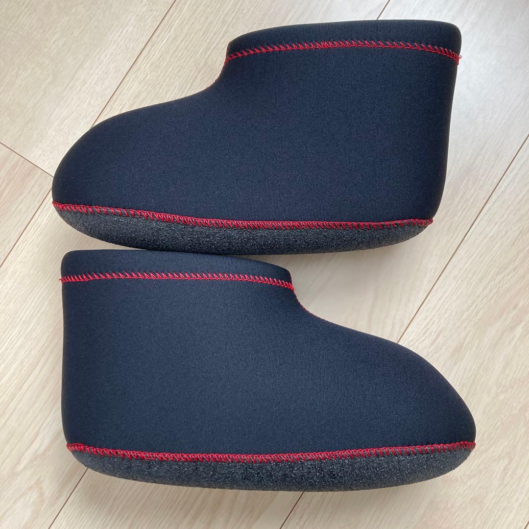 クロッツ やわらか 湯たんぽ 足用ショートタイプ ブラック Ｓサイズ