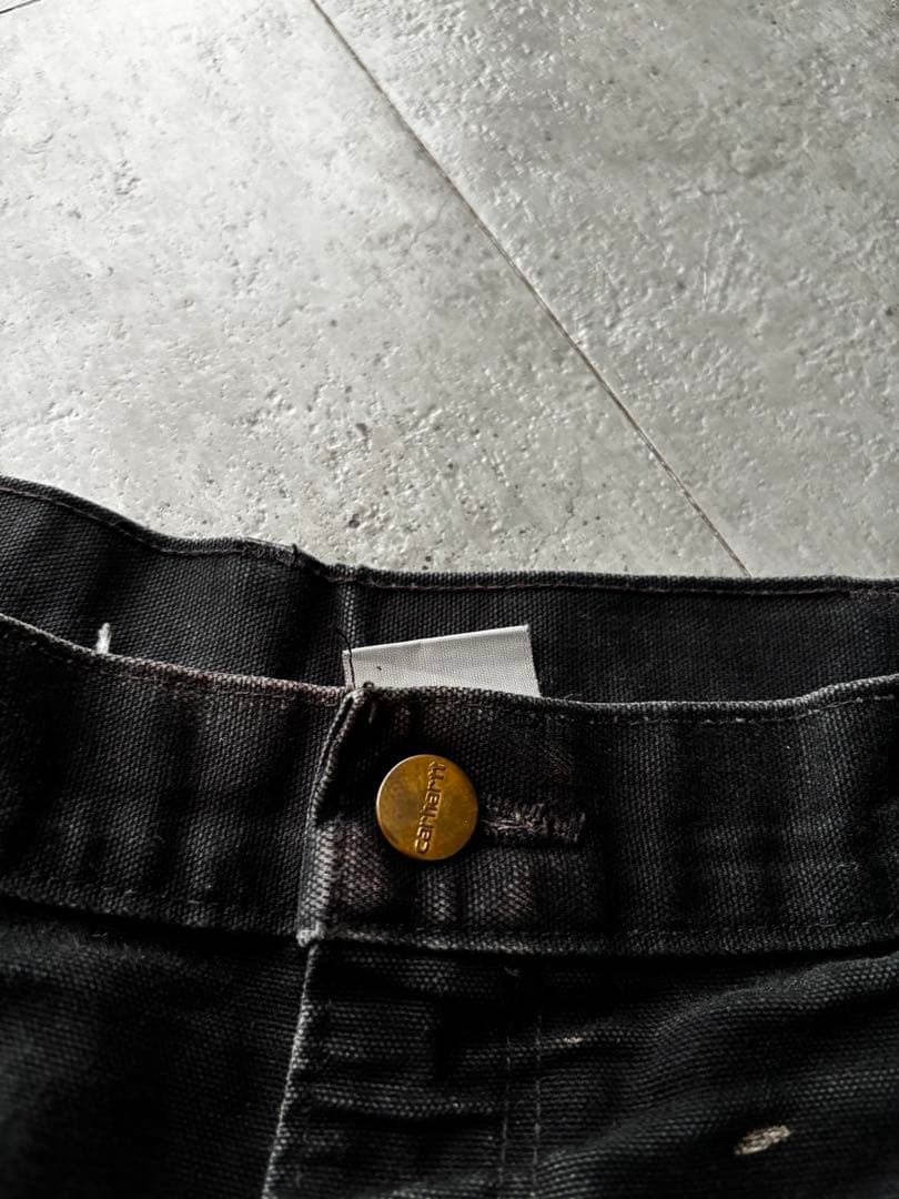 USA製　カーハート　ダブルニーペインターパンツ　B01 BLK ブラック