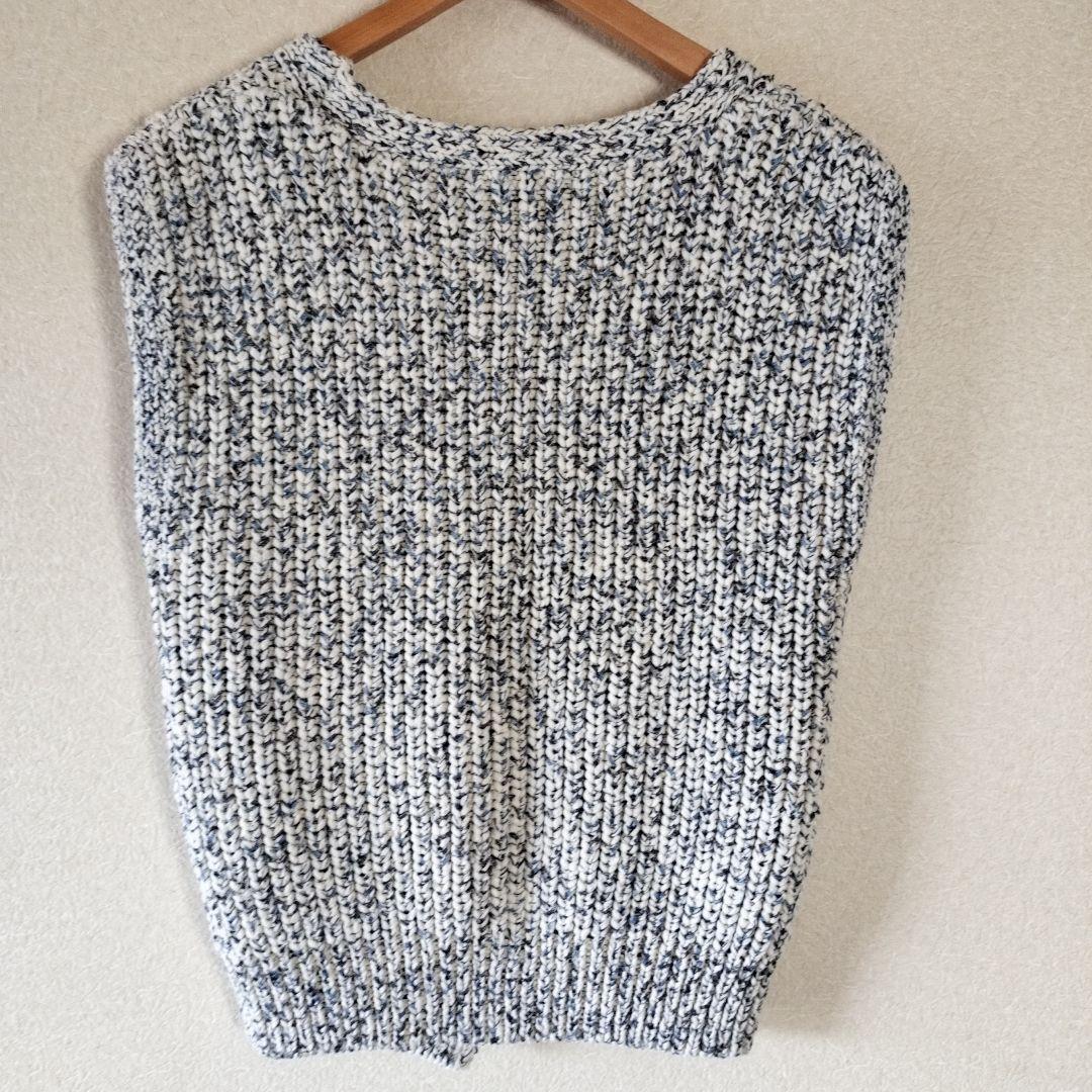 BEARDSLEY ビアズリー　ハンドニットベスト　超美品　¥22000