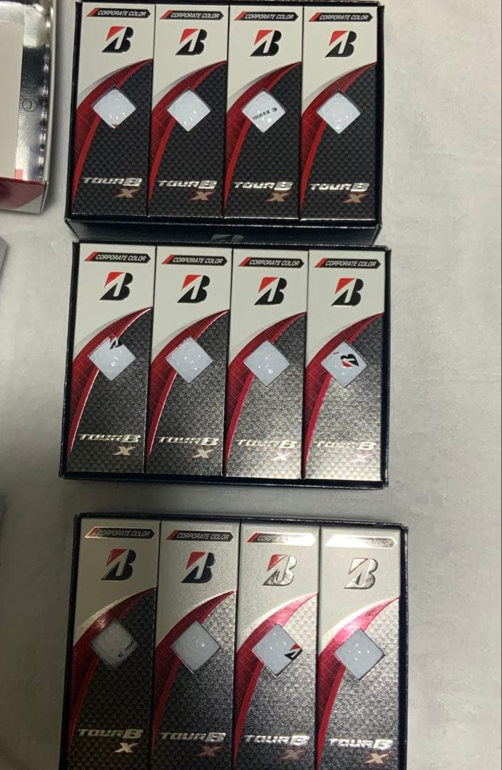 ブリヂストン ツアーB X ゴルフボール3ダース 36球