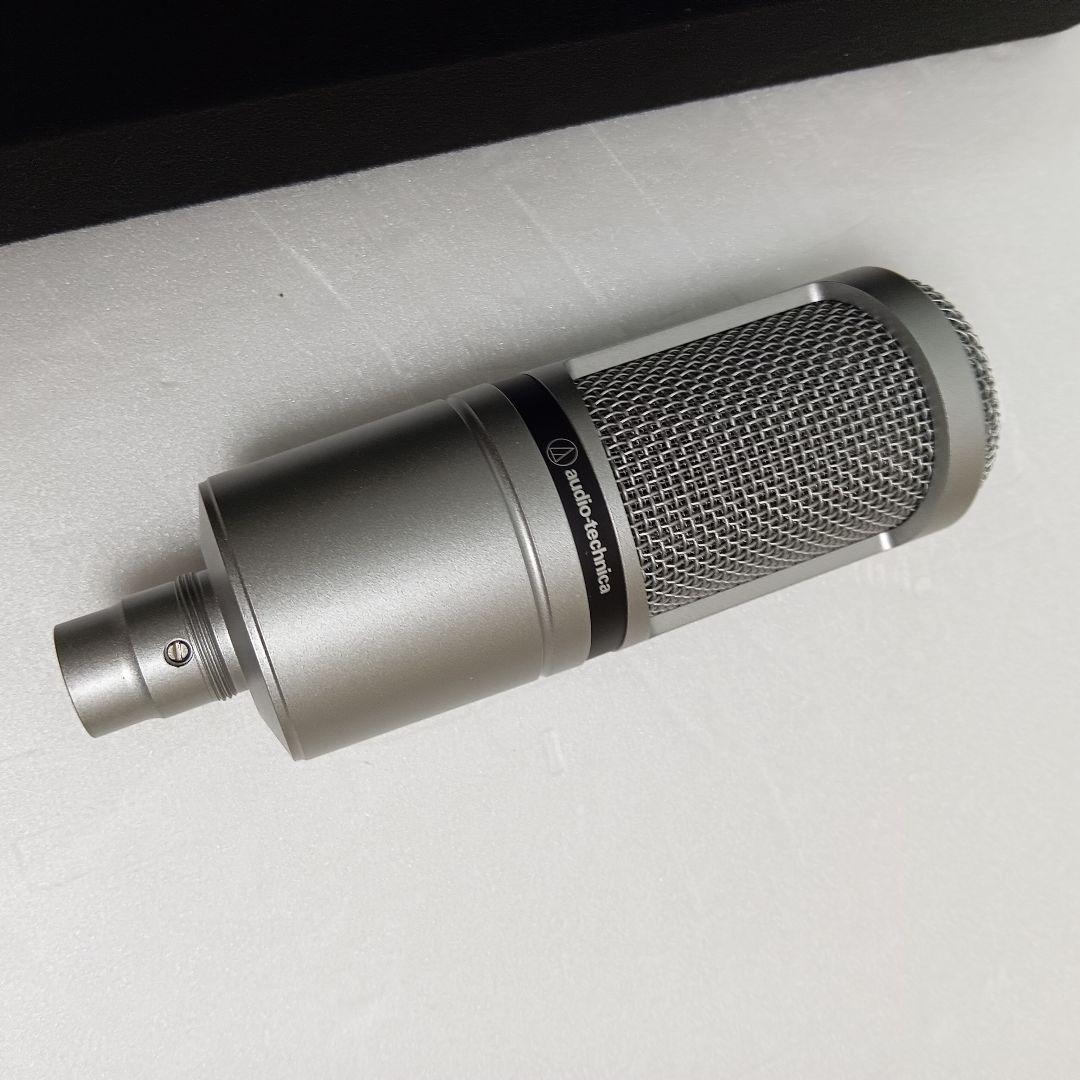 極美品audio-Technica AT2020 XLR ガンメタルエディション