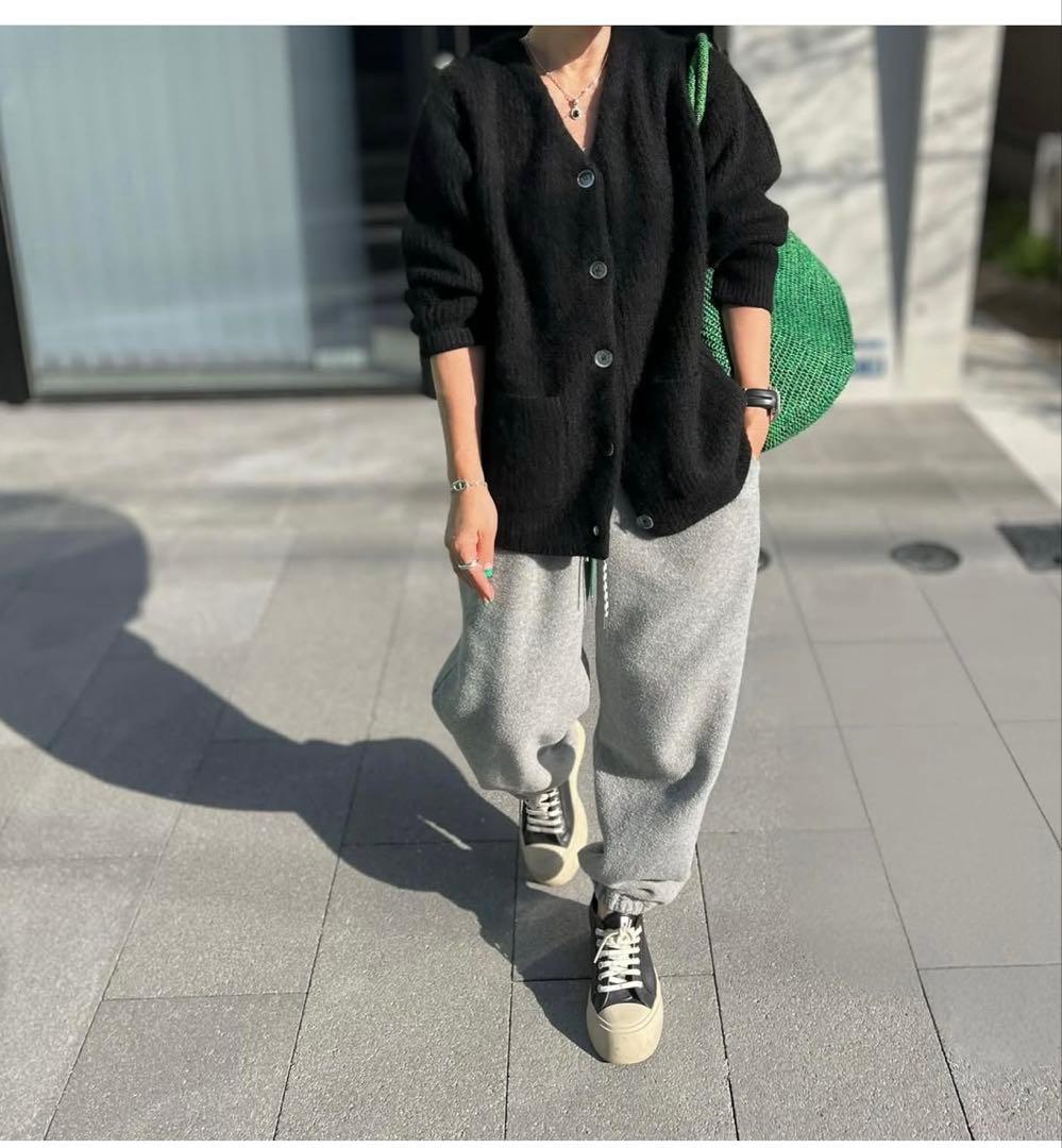 JULY NINE フリースパンツ2026 AW完売商品 グレーＬサイズタグ付き