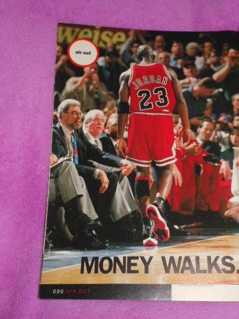 値下げ❤️マイケルジョーダン❤️バスケNBA専門雑誌 SLAM❤️グラビア特集号