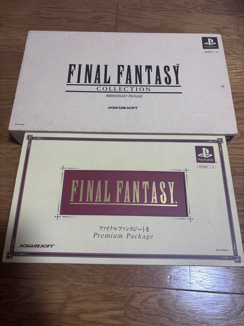 ファイナルファンタジー1・2 プレミアムパッケージ　アニバーサリーパッケージ
