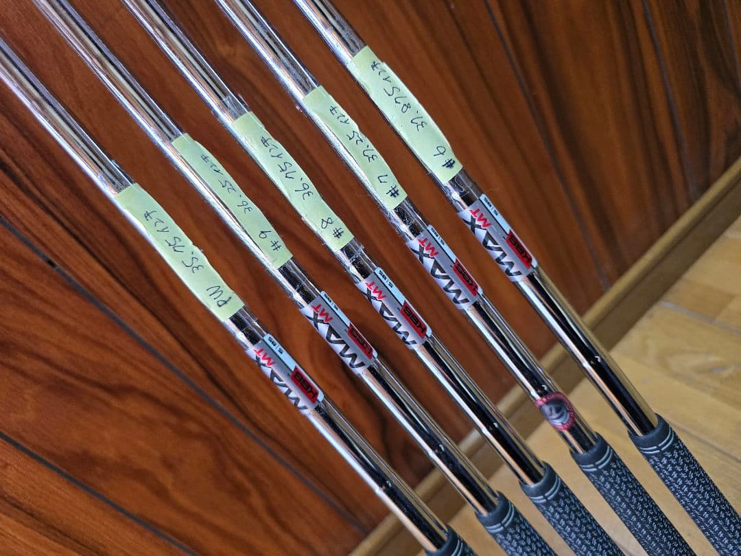 SIM2 純正シャフト　KBS MAX MT85S　5本セット